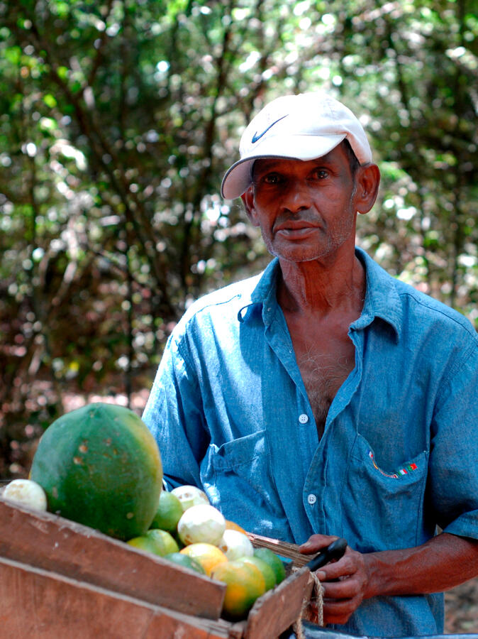"Fruit Uncle" - Sigiriya, Sri Lanka