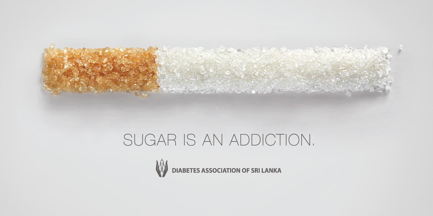 Poster 2: "1 Every 6 Seconds" - Diabetes Association of Sri Lanka, World Diabetes Day 2014