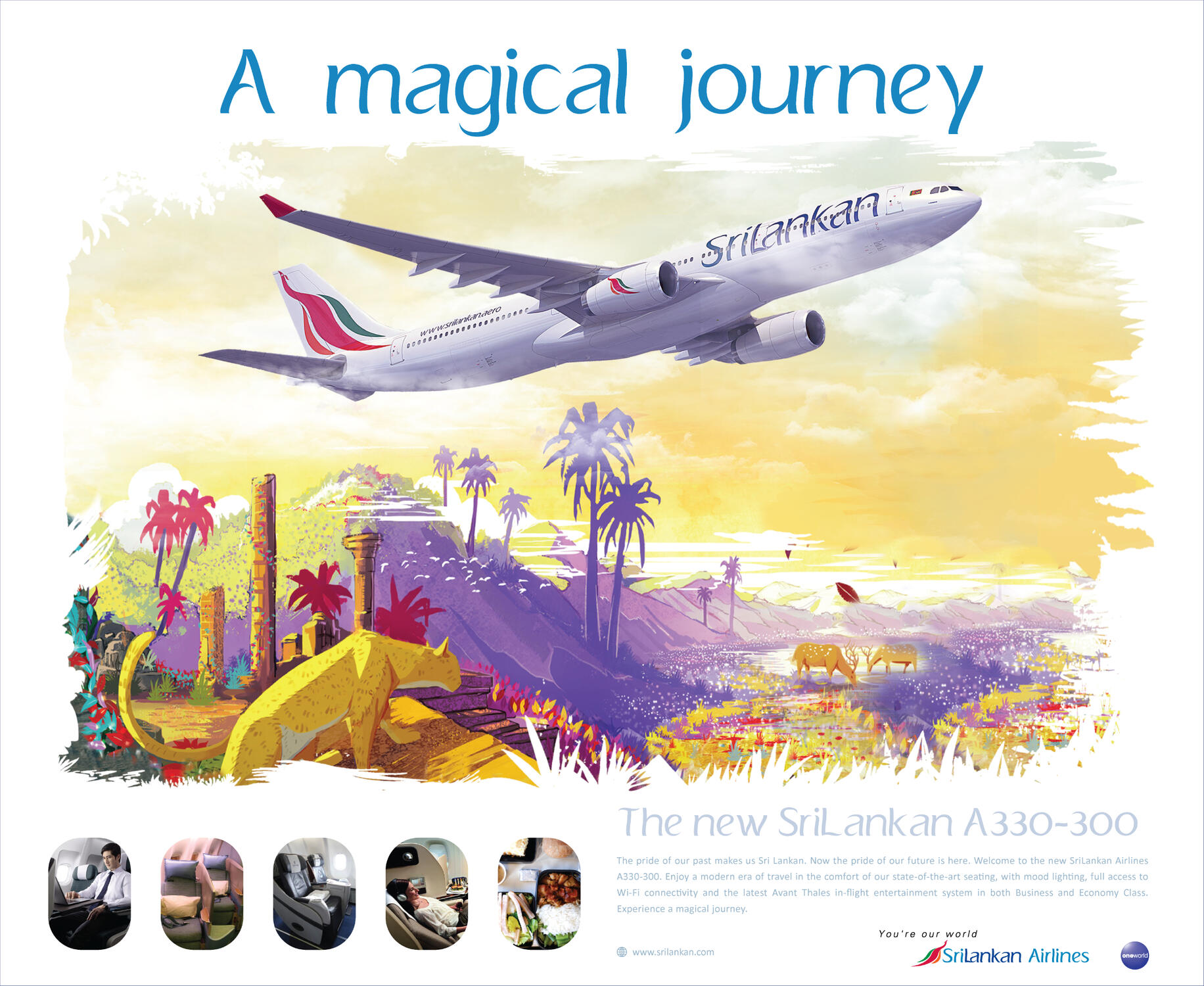 Key Visual: "Magical" - SriLankan Airlines, A330 Launch (Pitch)