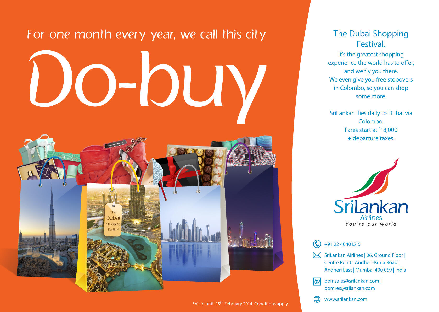 "Do-buy" - SriLankan Airlines, Dubai Shopping Festival EDM