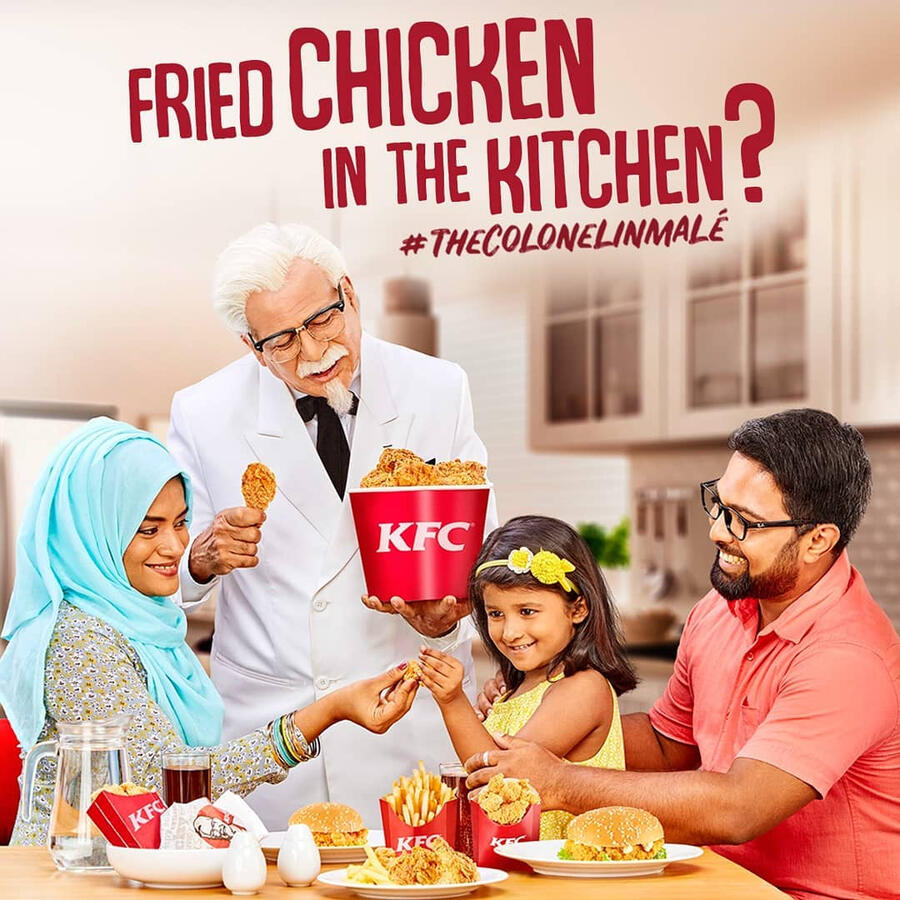 “The Colonel in Malé” - KFC Maldives Launch - Tactical