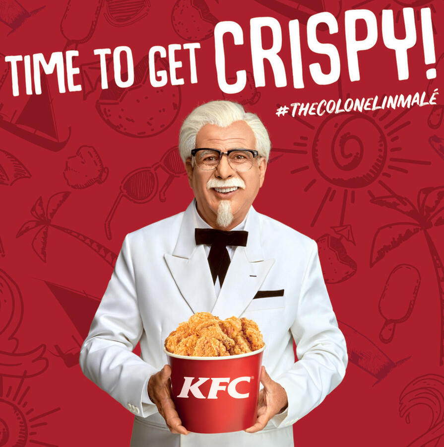 “The Colonel in Malé” - KFC Maldives Launch