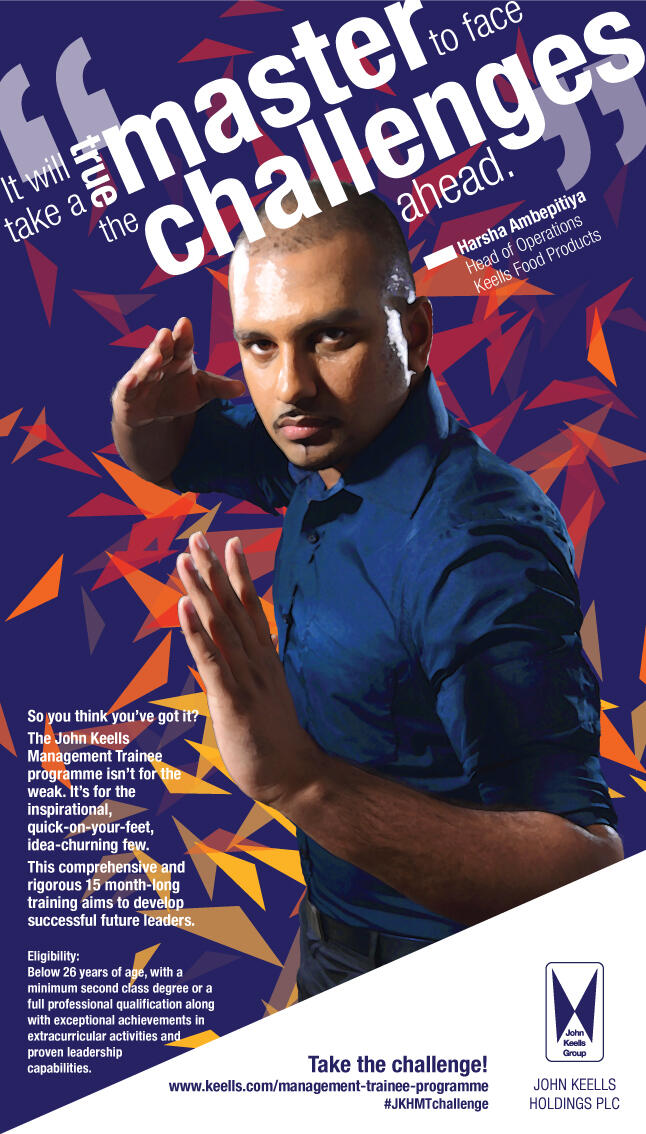 "A true master" - John Keells Holdings - Management Trainee Programme